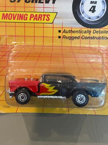 1992 Matchbox '57 Chevy MB4 w/ Moving Parts - Picture 3 of 6