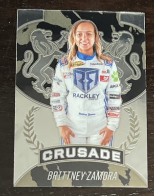 2021 Panini Chronicles Racing Brittany Zamora Crusade #20