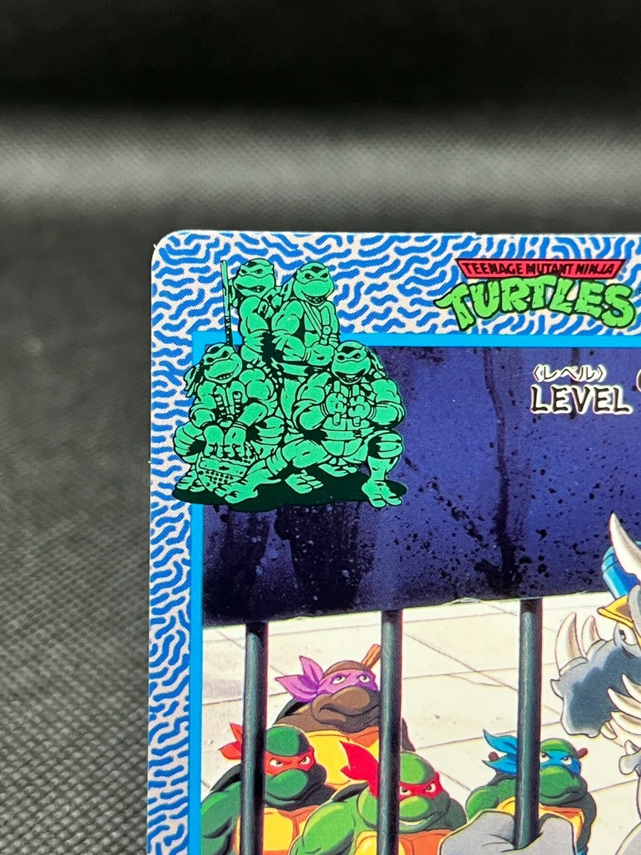 No.21 MUTANT TURTLES Takara Vintage Rare 1994 Japan CCG Authentic