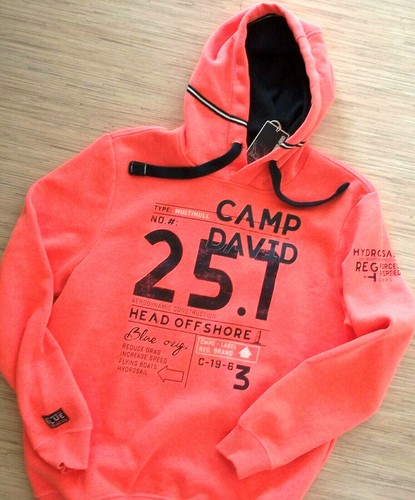 David Brand Camp David Pullover Pink Lila Clothing Camp David