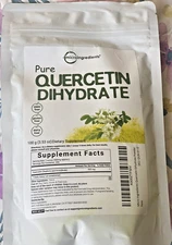 Pure Quercitin Powder NON GMO 3.53 OZ Detox Allergy Lyme Immunity!!