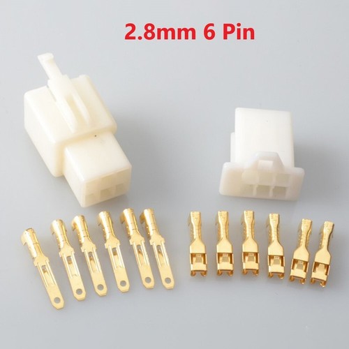 Douille de borne 2 broches 2,8 mm 6 broches 9 broches pour raccord faisceau de c - Afbeelding 9 van 15