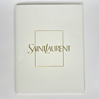 YSL Saint Laurent Jewelry Catalog 2023/24 Anthony Vaccarello Women