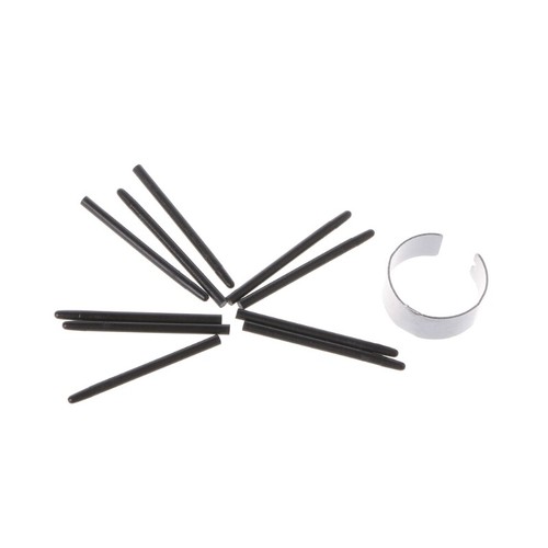 10 pièces tampon à dessin graphique stylo standard plumes stylet pour stylo à dessin Wacom - Photo 4/11