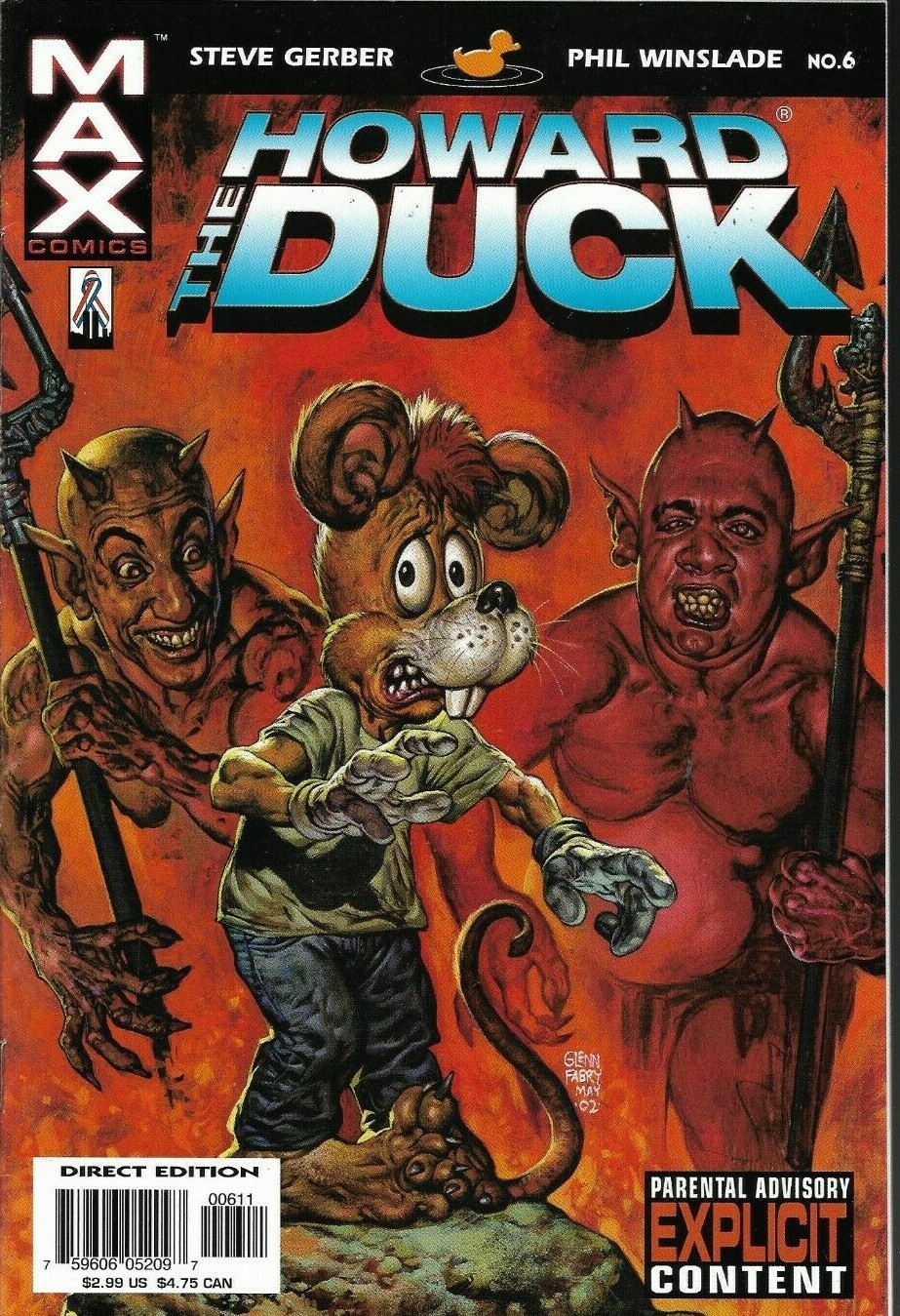 HOWARD THE DUCK (2002) #6 - Back Issue (S)
