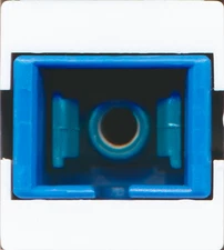 SC Simplex Singlemode Coupler Keystone White