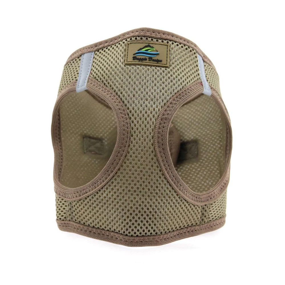 Dog Harness Fossil Brown Ultra Choke-Free - XXS-3XL