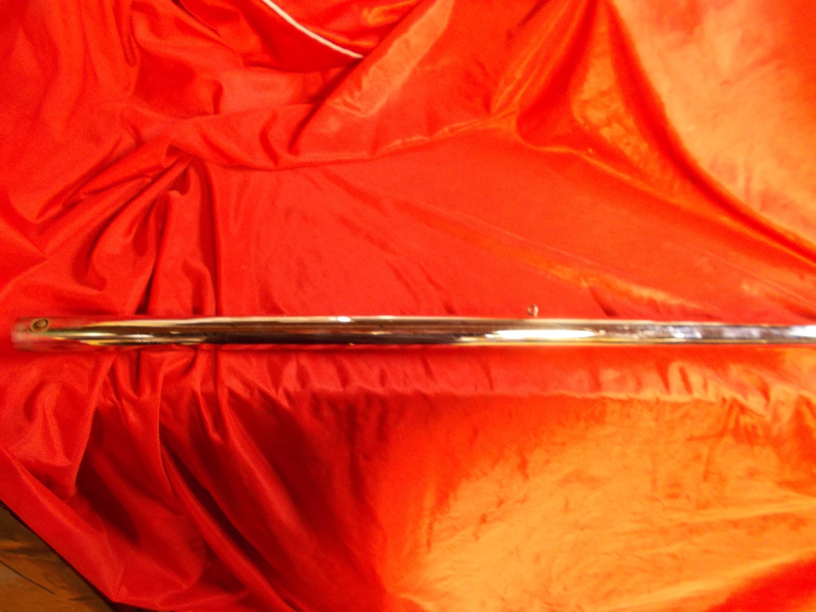 45" Chrome Flagstaff Teak Ball eBay