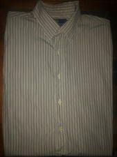 Mens Polo Ralph Lauren Lowell Long Sleeve Button Up Shirt Size 16 1/2 34 - EUC