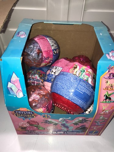 Mattel Mega Crystal Creatures FLORETTE LION DEER SERIES 3 NEW SEALED EGG - Picture 4 of 5