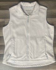 Wind River Womens Light Ivory Color Fleece Vest Size Xl