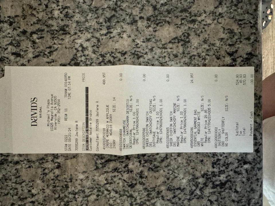 Wedding Dress  - Image 4 of 4