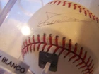 TONY BLANCO SIGNED AUTO MLB BASEBALL TOPPS RESERVE HOLO
