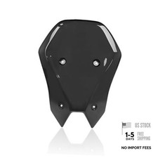 Motorcycle Windscreen Windshield Front Deflector Fairing Replacement for black
