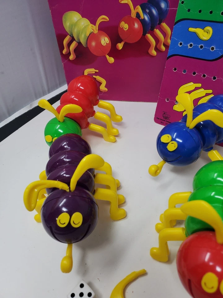 Juego de juguetes Schaper Cootie vintage años 70 con caja y tablero clásico para niños Foto 3 de 4