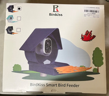 Birdkiss Smart Bird Feeder with Camera, Outdoor Bird Camera Solar Powered