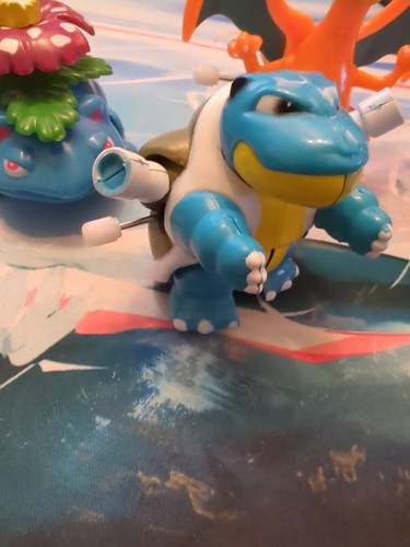 1997 Japanese TOMY Pokemon Starters WindUp Action Toy Rare Vintage - Picture 2 of 8
