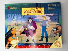 Vintage Colorforms Disney POCAHONTAS Stick-Ons Deluxe Play Scene Set 2411 Used