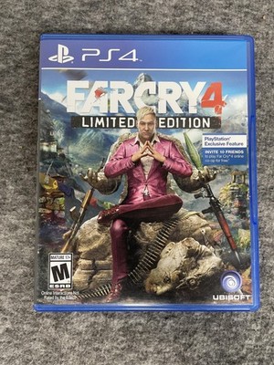 Far Cry 4 Limited Edition Sony PS4 Video Game Complete Action Adventure Ubisoft