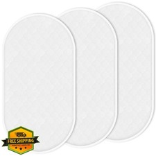 3 Pcs Baby Diaper Changing Quilted Pad Liner Heavy Absorbency Reusable