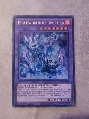 Yugioh TCG Battles of Legend: Glorious Gallery Beschworener Purgatrio BLGG-DE086