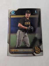 2022 BOWMAN DRAFT CHROME 1ST SAN DIEGO PADRES - ROBBY SNELLING #BDC-82