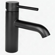 Eisen Home Melrose EH-10H7-BK Single Hole Bathroom Sink Faucet Matte Black