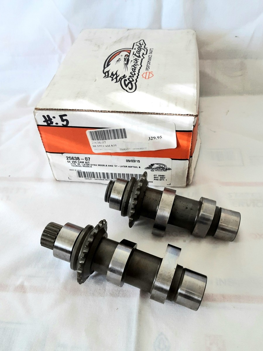 Screamin' Eagle CVO-255 カムシャフト Harley Screamin' Eagle CVO 255 Cams Twin Cam Models for sale