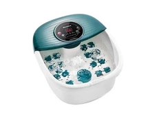 Maxkare Foot Spa Bath Massager with Heat, Bubbles, and Vibration