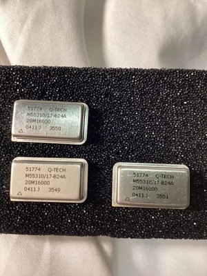 Q-Tech M55310/17 B24A 20M16000 MHZ Crystal Oscillator