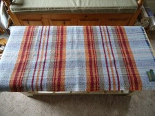 Tweedmill Pure Woollen Blanket Throw Picnic Blanket 150cm x 120cm VGC