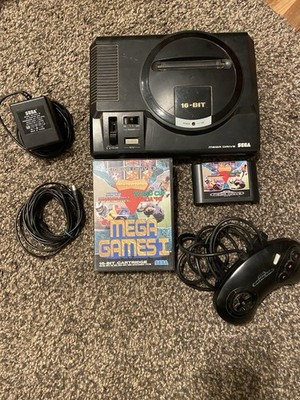 Sega Mega Drive 1 Konsole   getestet   mit Zubehör + Mega Games I 