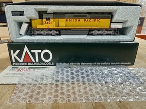 KATO 37-2910 HO EMD SD40-2 Mid Snoot Union Pacific #3401 New DCC Ready