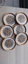 Canterbury By Langley & Denby Vintage Stoneware Plates