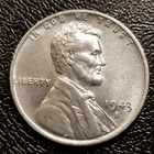 1943-S Lincoln Wheat Penny Cent Steel #17