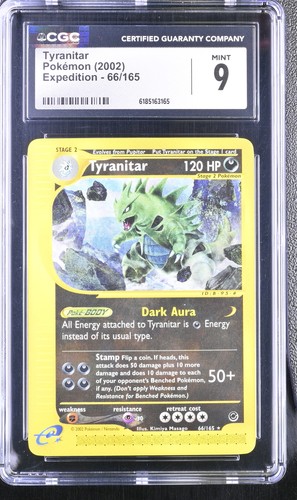 Tyranitar graded CGC 9 for sale on eBay