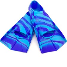 Fadgesy Silicone Swimming Training Fins Flippers for Diving  Snorkeling