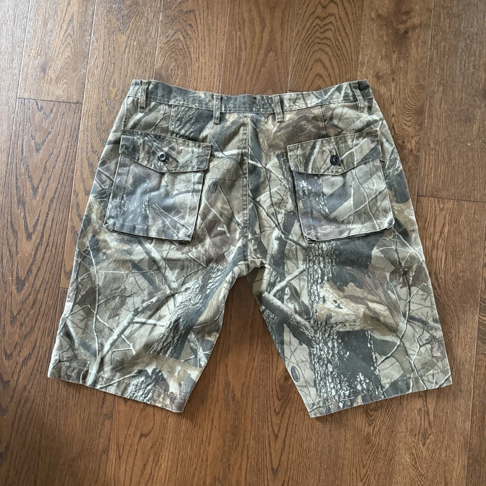 Pantalones Cortos Carga Realtree Staghorn Creek Camuflados Para Hombre 38 Exterior Caza Mezcla de Algodón Foto 3 de 4