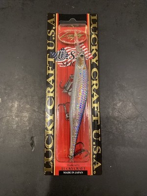 Lucky Craft Lightning Pointer 110 DD 4 1/2  1/2oz MS American Shad