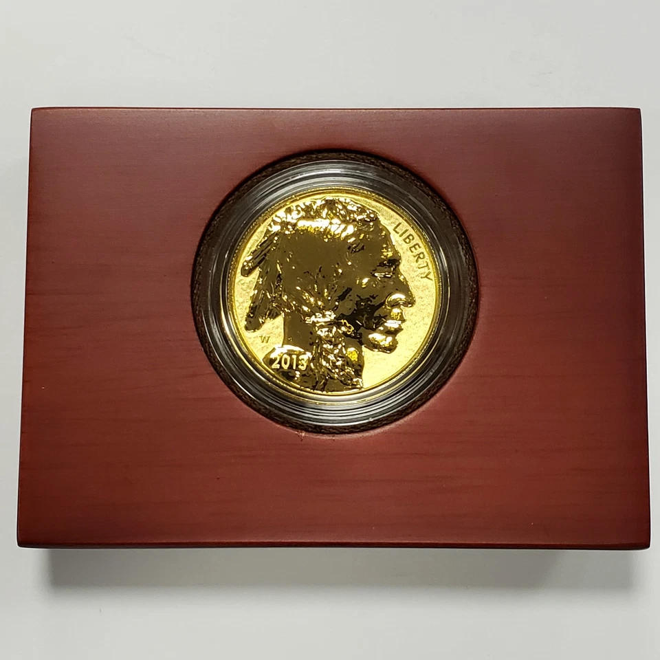 2013 G$50 1 oz Gold American Buffalo Proof - OGP COA - SKU-G5747 - Image 2 of 4