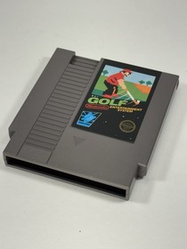 Golf NES Nintendo Cartridge Authentic Black Label Sports Series 1985 Untested