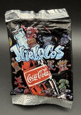Hielocos Coca-Cola Crazy Bones GoGos Series 1 Mexican Sealed Pack 1990s