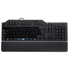 Image of Dell KB522 Multimedia USB Standard Keyboard QWERTZ German Black With Stickers