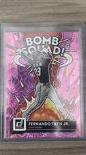 2022 Panini Donruss - Bomb Squad Fernando Tatís Jr. #BS-5 Pink Fireworks