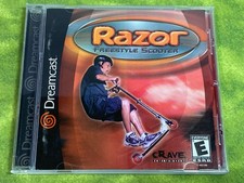 Razor Freestyle Scooter Sega Dreamcast CIB Complete w Manual   !!!!!!!!!!!!!!!!!