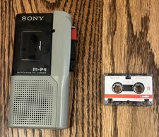 SONY Cassette-recorder M-P4 Microcassette  Recorder Not Working Part Only