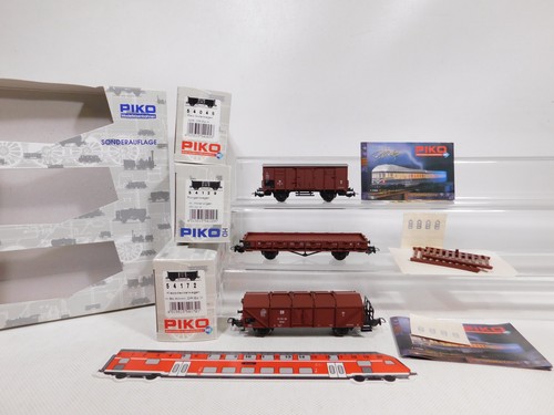 Piko H0 DC 58024 Güterwagenset DR NEM KKK Kmmr etc NEUW+OVP #DM175-1 | Zustand: Gebraucht