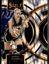 2024 Panini Select WNBA #117 Dorka Juhasz Prizms Silver Flash