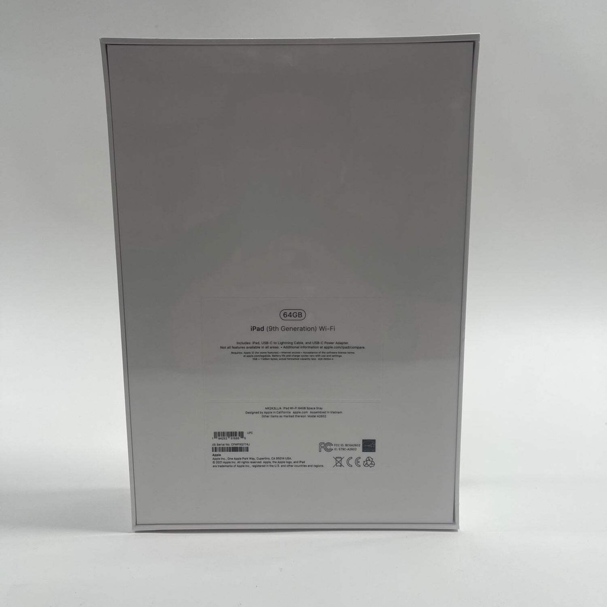 iPad - 97G19 完動品iPad第9世代(A2602)本体64GBグレイ送料込 Apple iPad 9th Gen 10.2in Wifi Only 64GB - Excellent | eBay