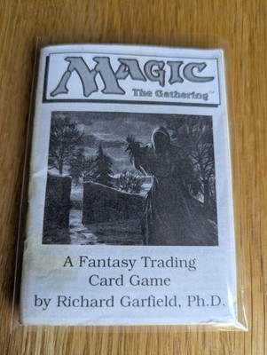 WOTC MTG Vintage 1993 Beta/Unlimited Edition Rulebook